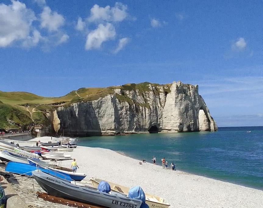 Eiffeil Ocean Vila Étretat Exterior foto